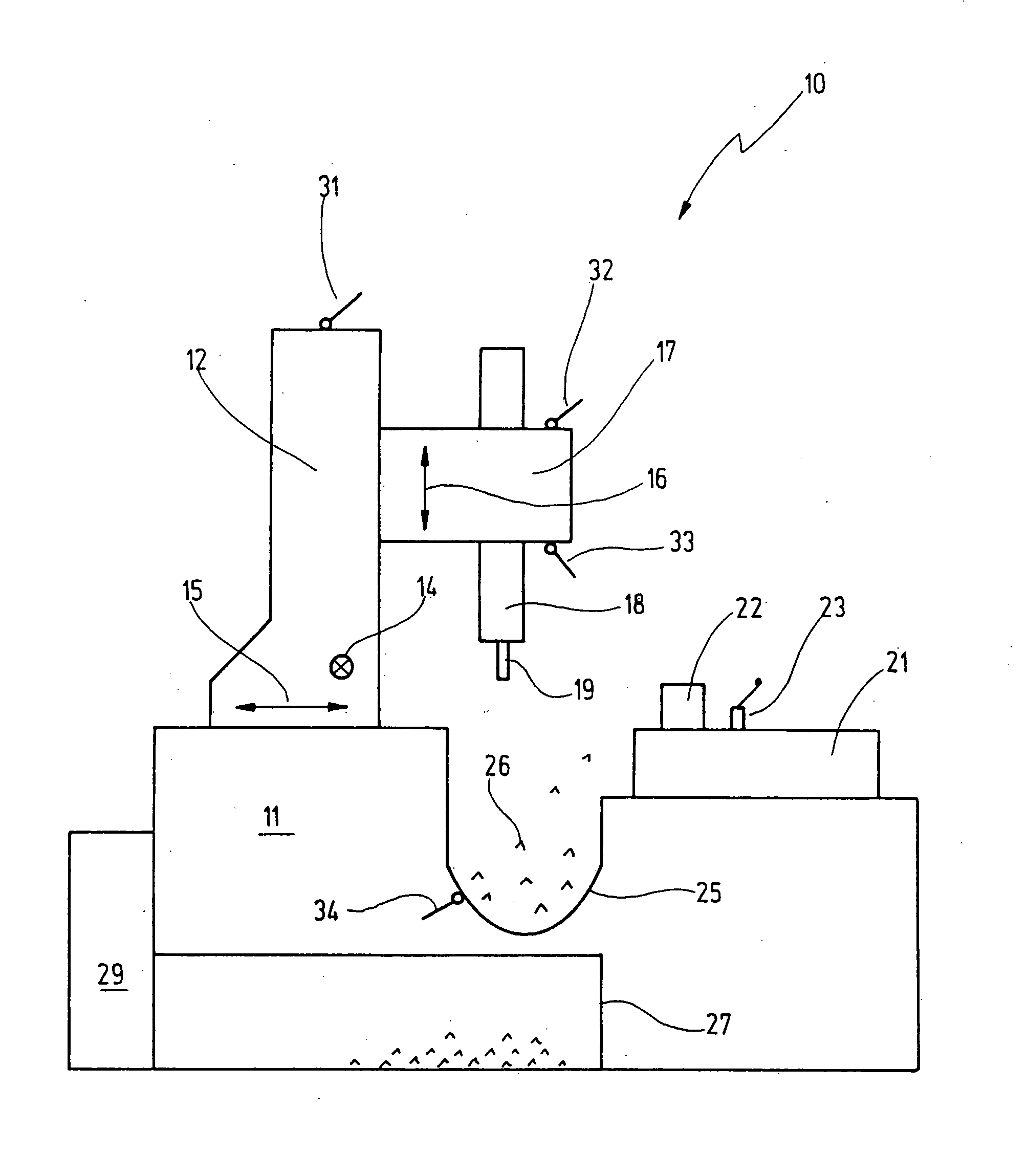 Method for compensating thermal displacements