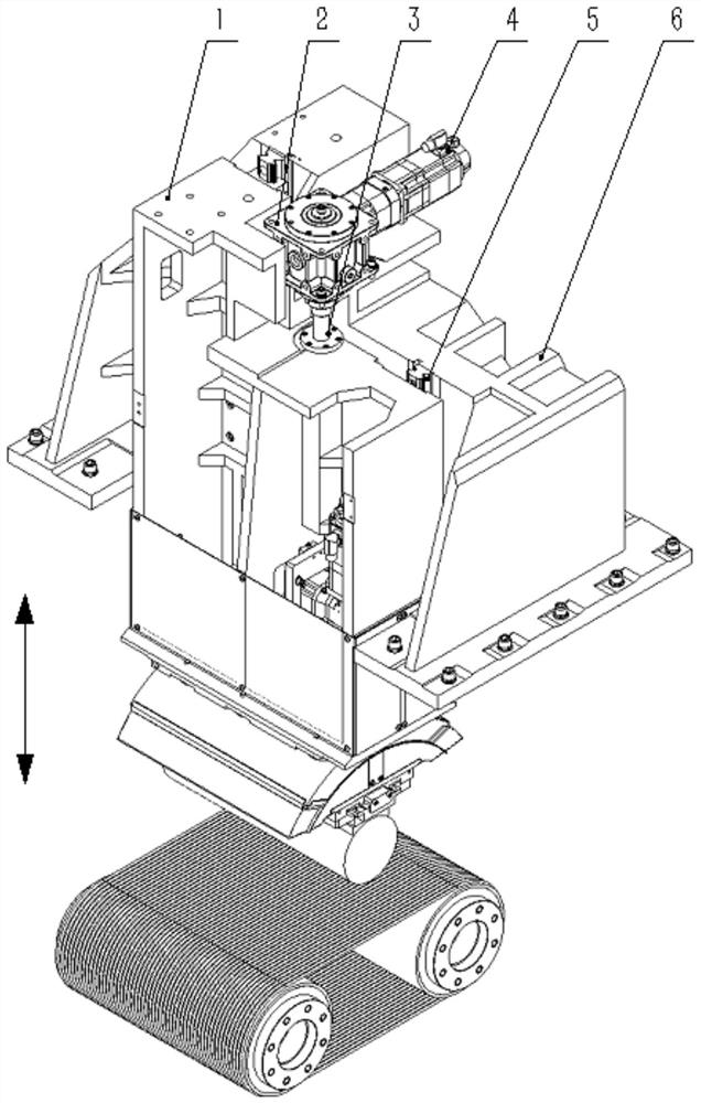 A multi-wire cutting machine table feeding method based on stepless speed change