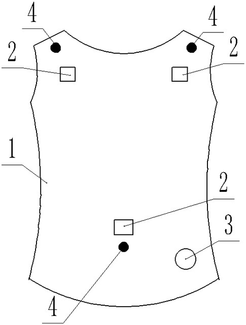 Human body abnormal posture recognition method and correction device based on six-axis sensor