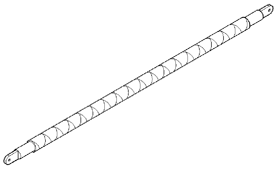 Self-balancing type inertia damper with reciprocating screw rod