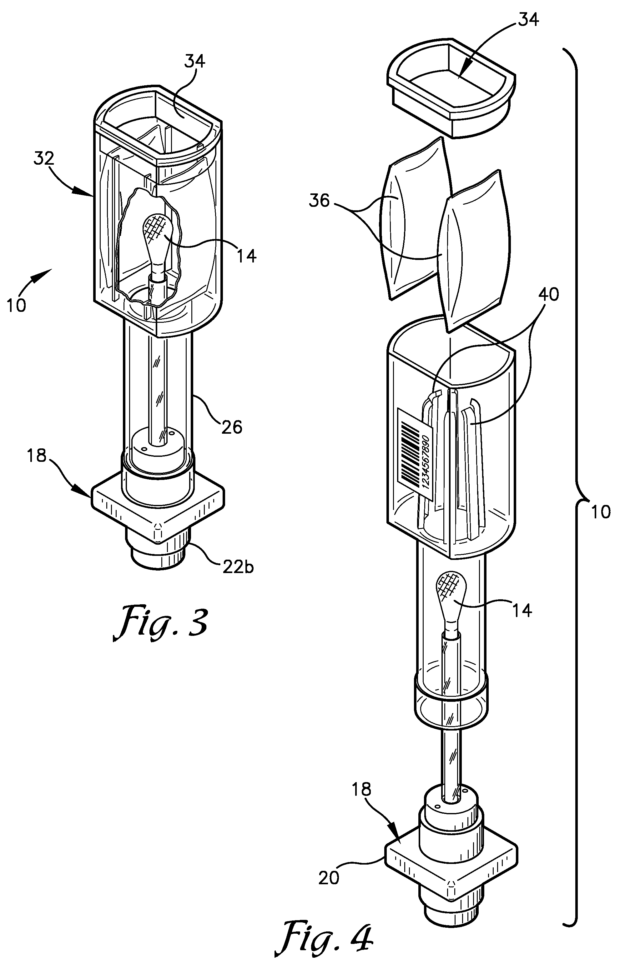 Evidence collector with integral quantified reagents and method of modulating specimen drying time