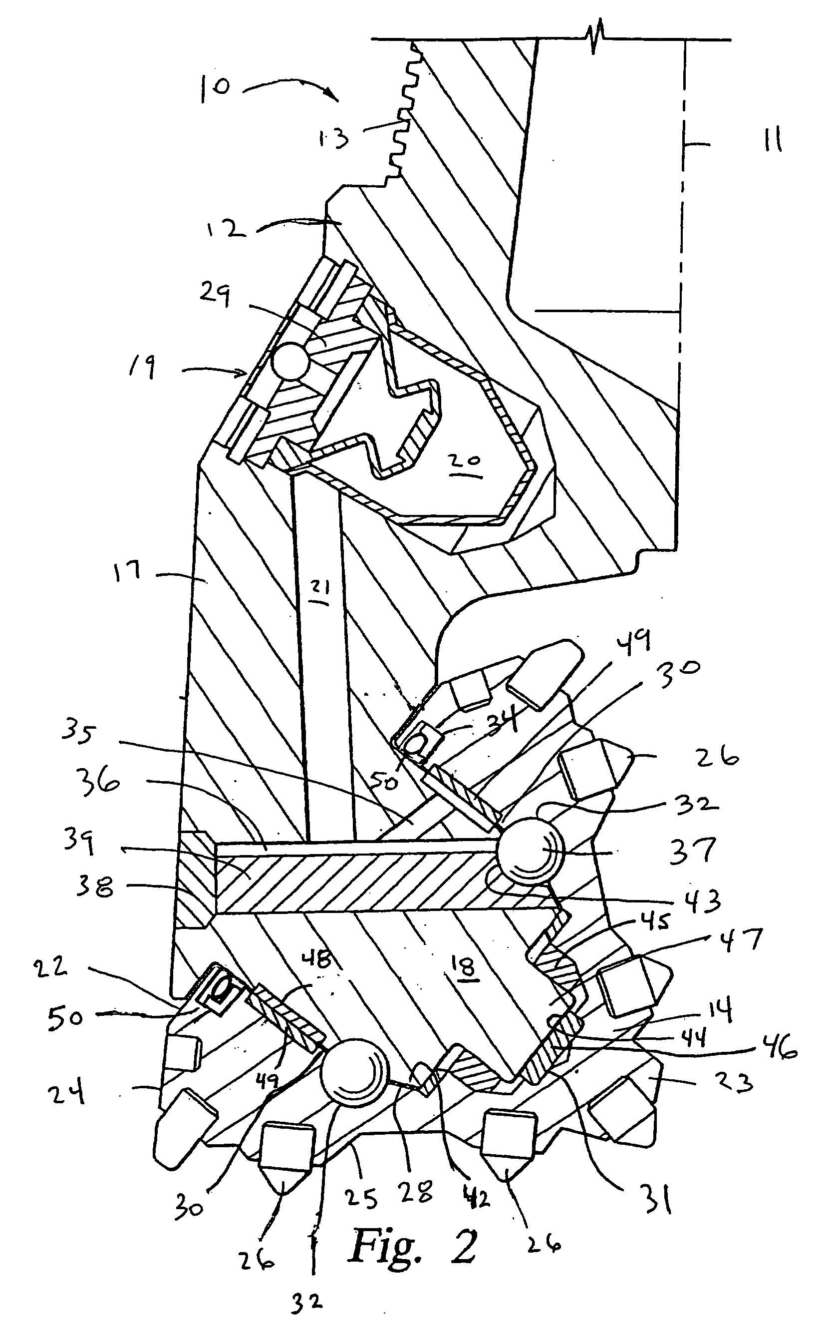 Elastomeric seal assembly having auxiliary annular seal components