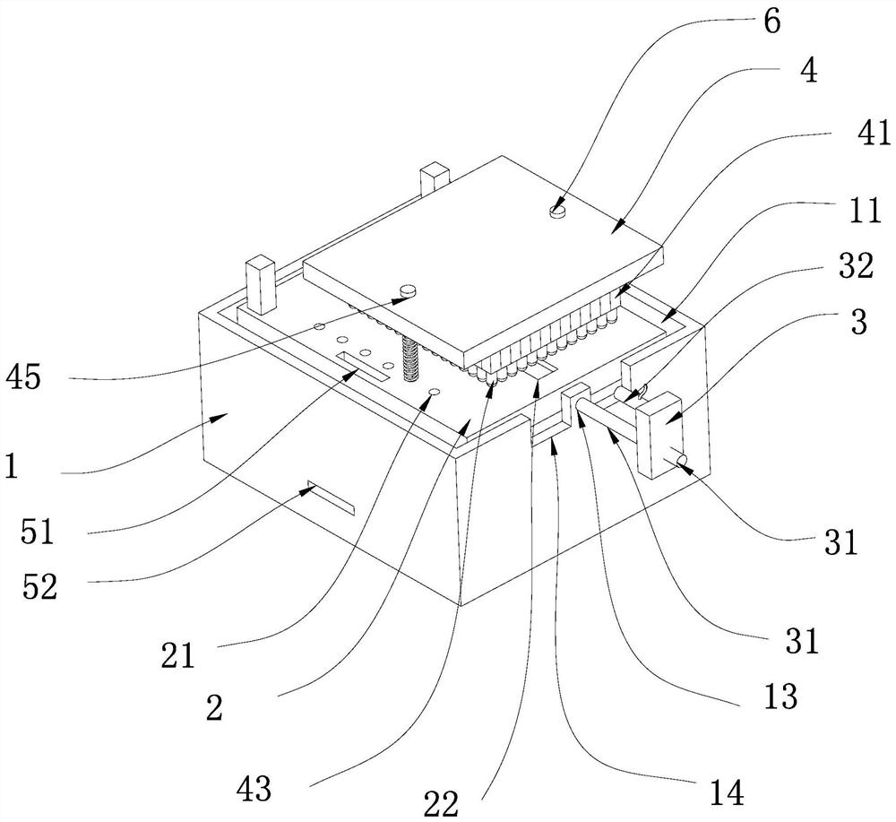 Rat body positioning device for tail intravenous injection in rats