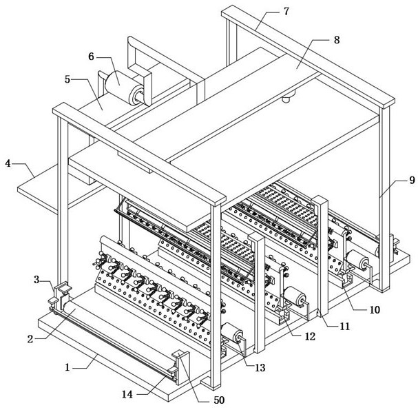 A pre-shrinking processing equipment for clothing fabrics