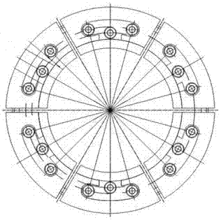 Short large diameter mosaic centering fixture