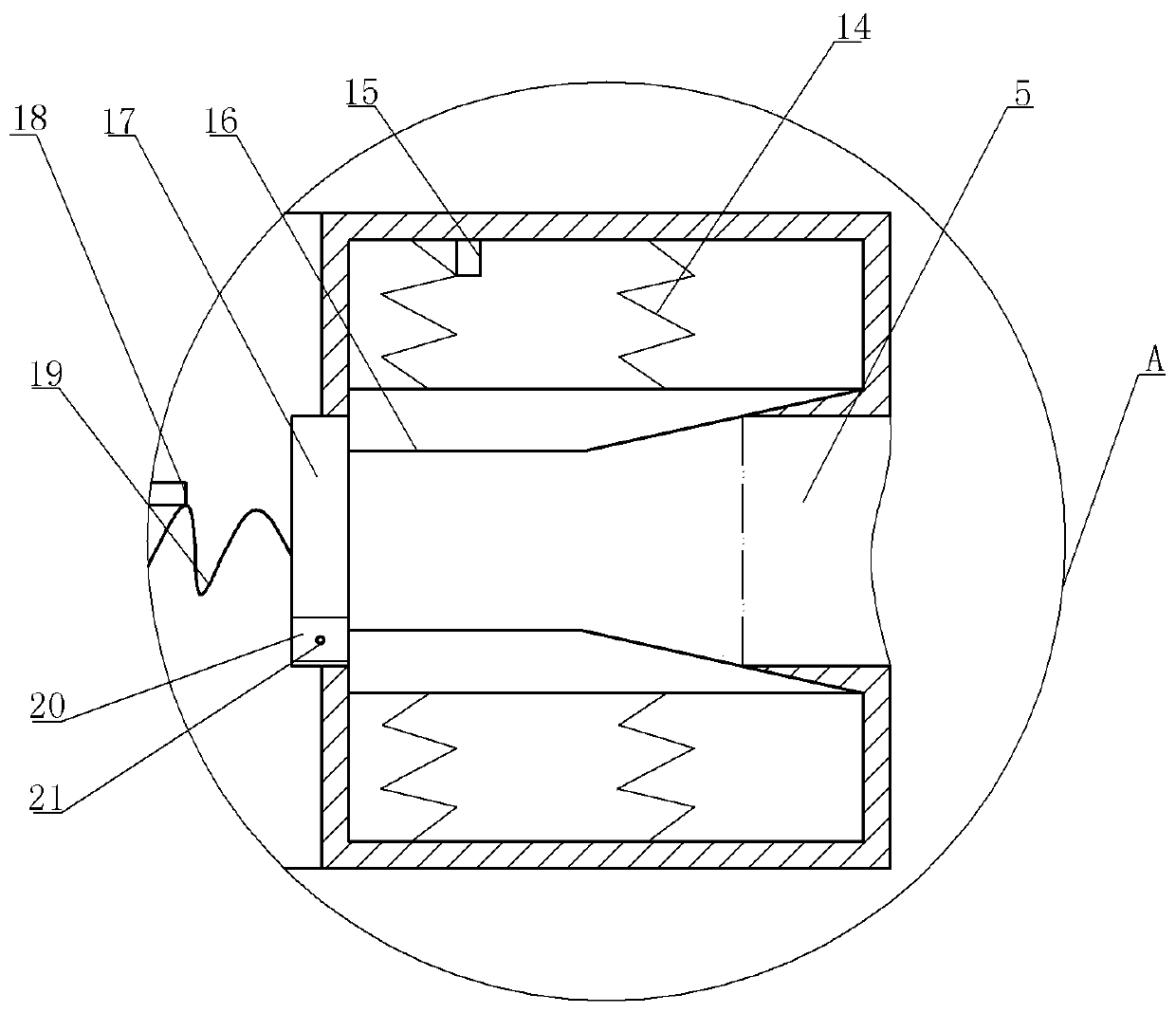 Flip structure for door panel production