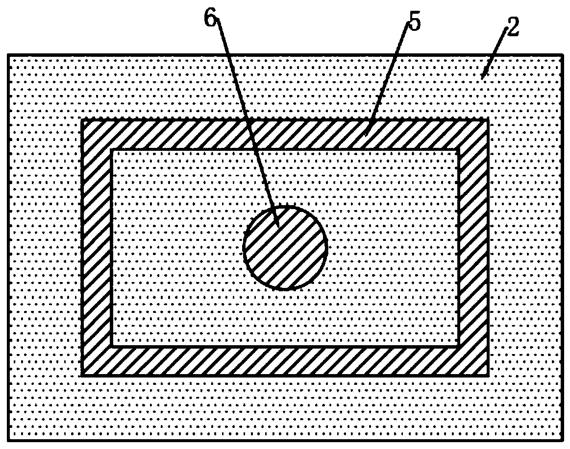 Manufacturing method of single-input and double-outlet sound hole microphone substrate