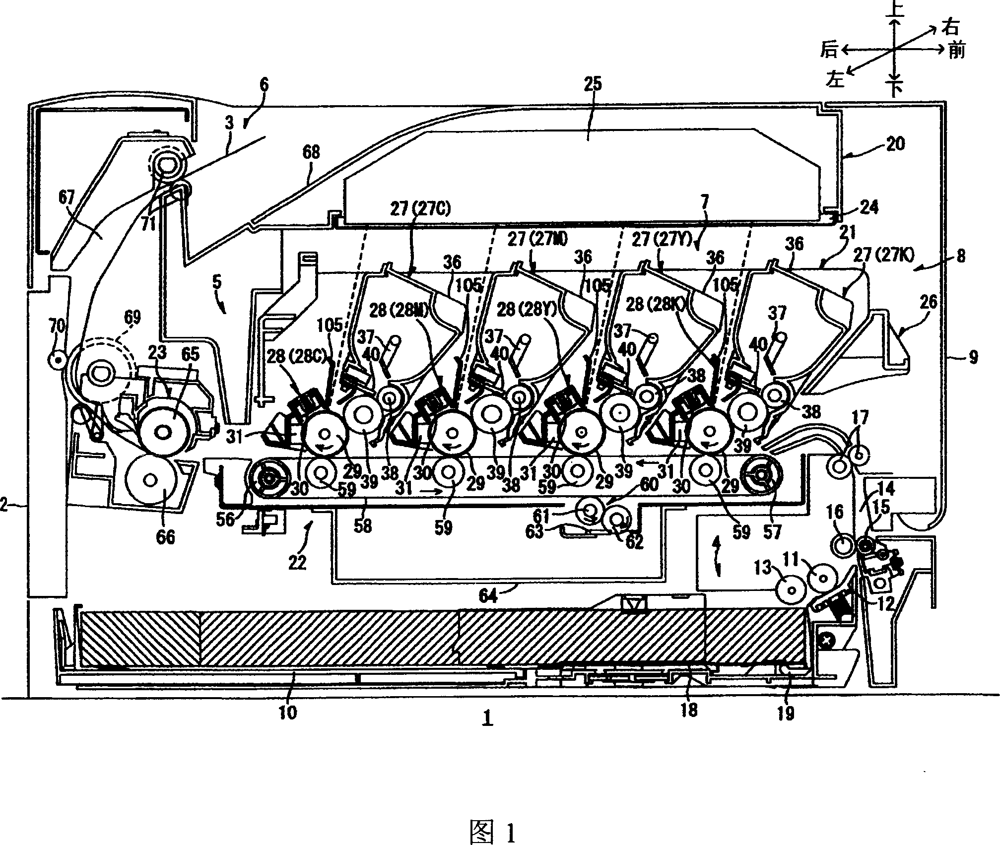 Developing cartridge and image forming device