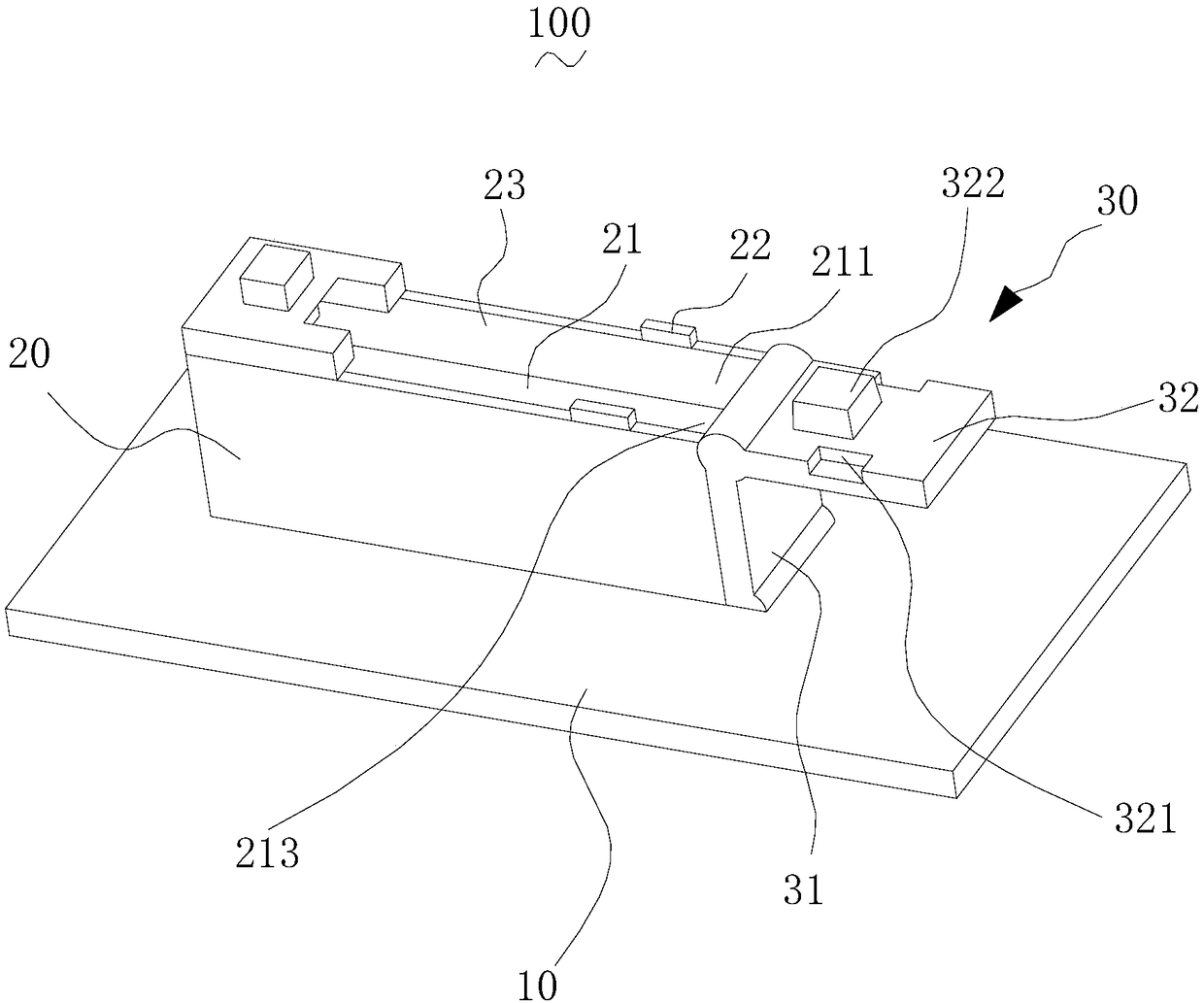 Graphics card mounting structure