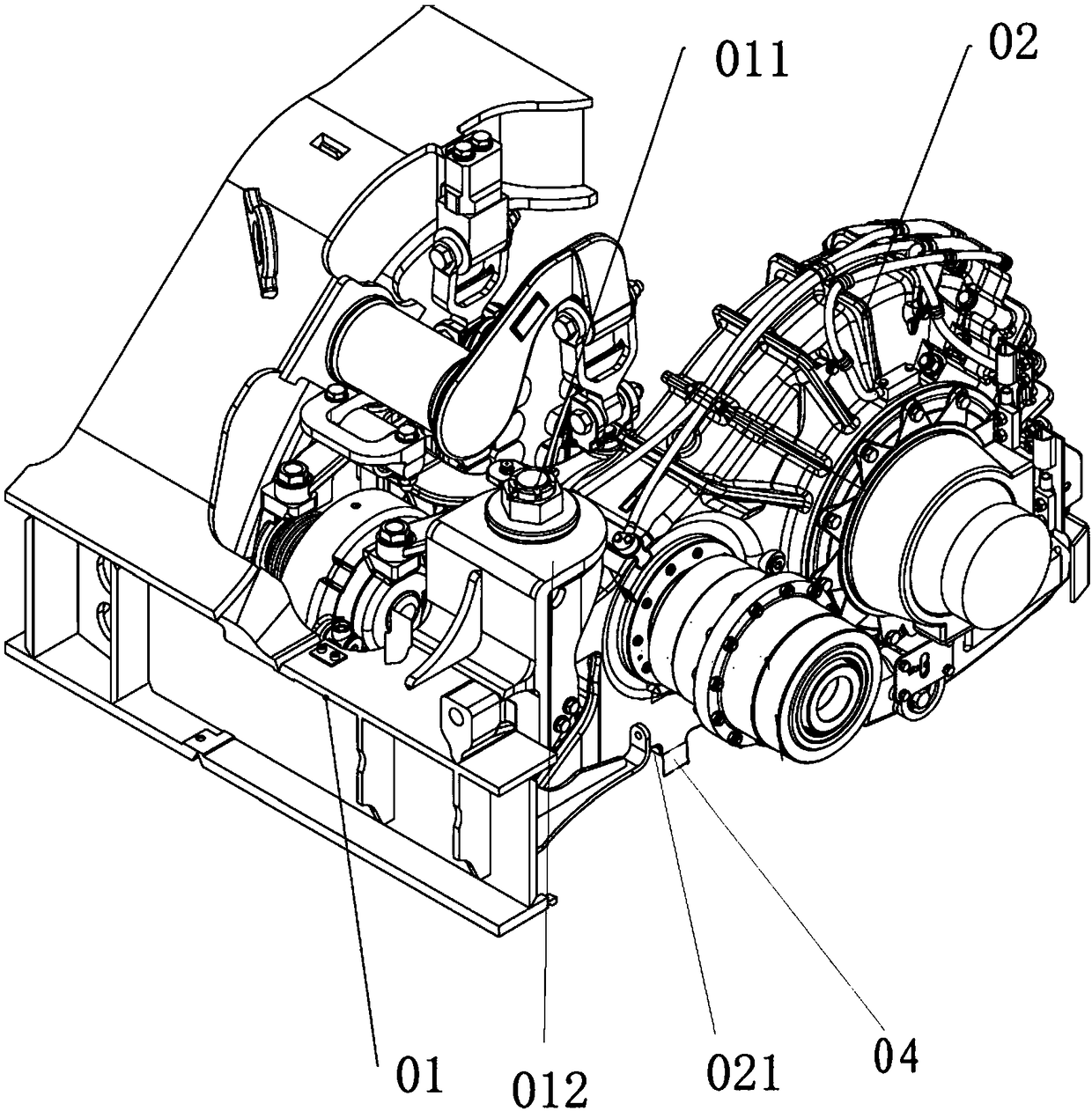 Bogie system and high-speed train monitoring system