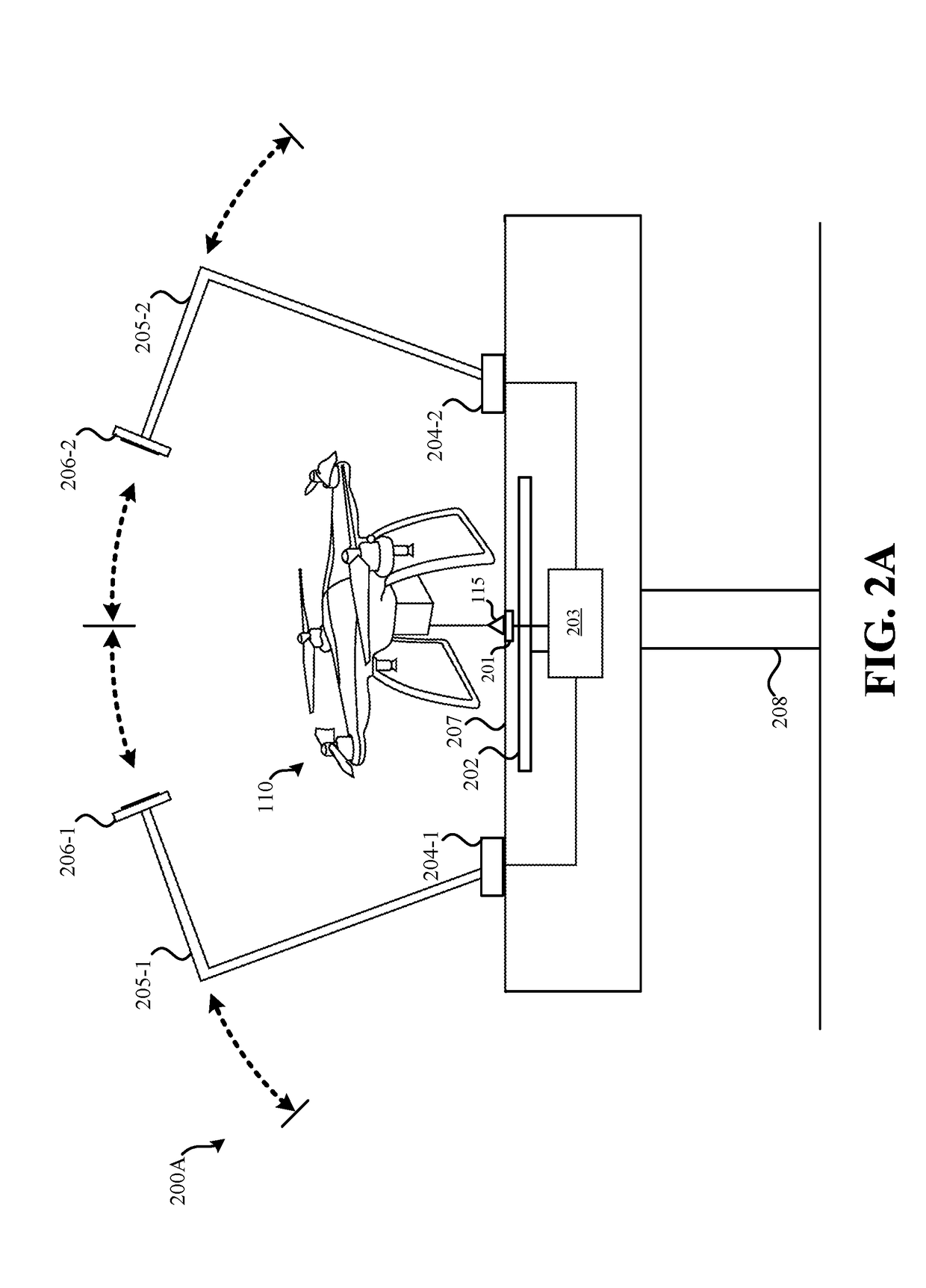 Midair Tethering of an Unmanned Aerial Vehicle with a Docking Station