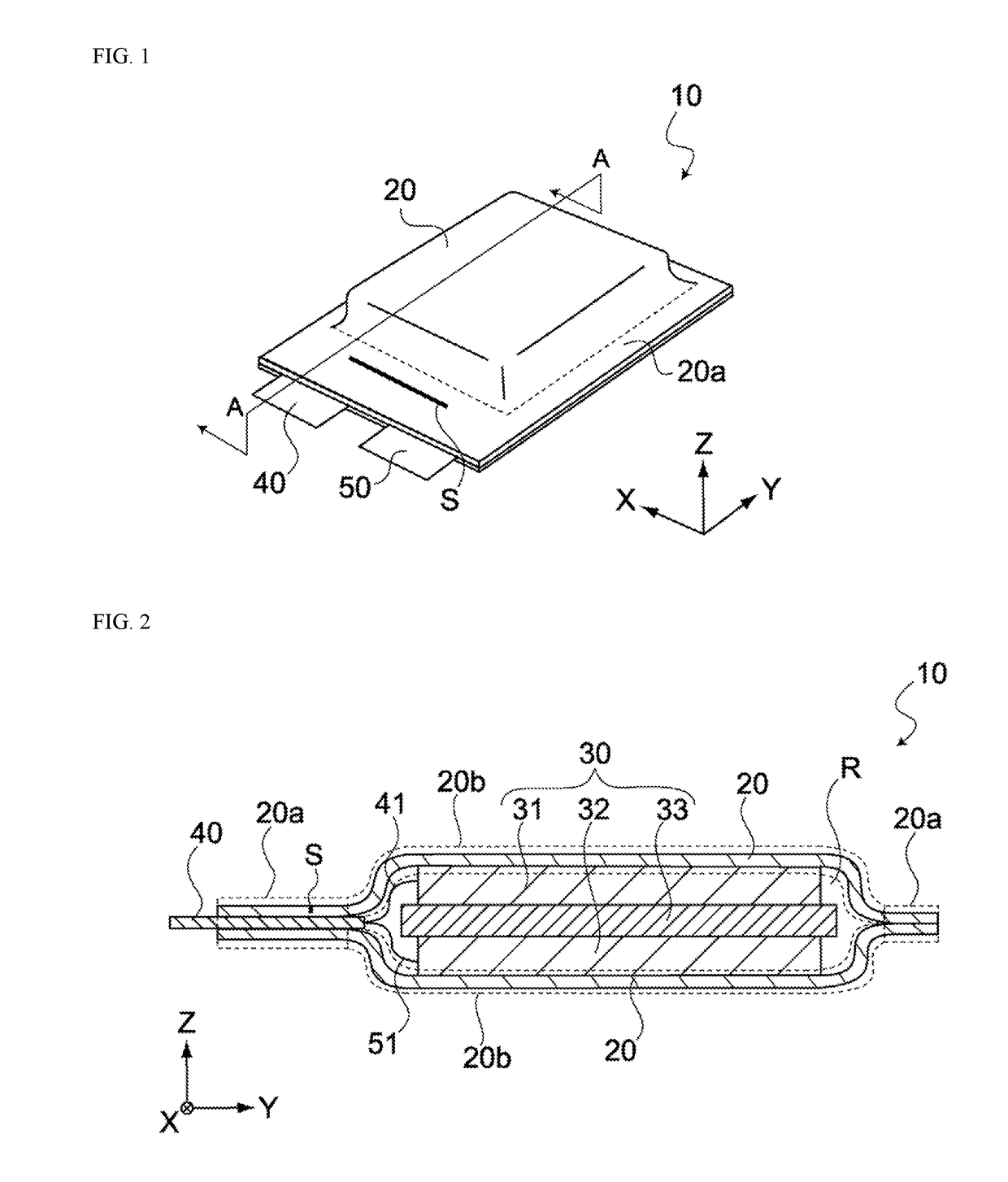 Electric storage cell, covering film and electric storage module