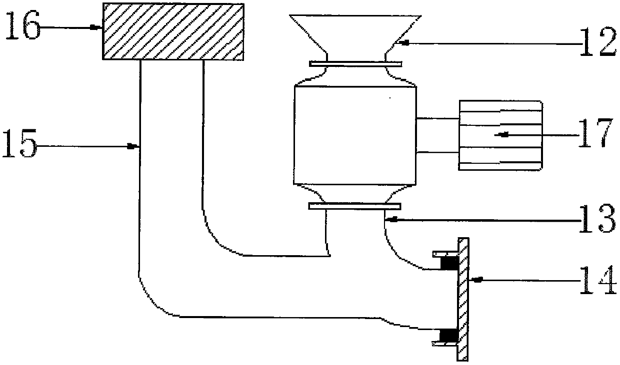 Hot air drying machine with cooling section