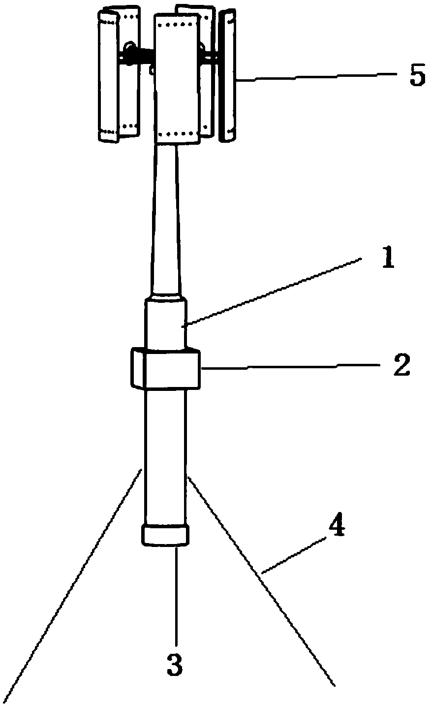 Offshore anti-typhoon wind power generation system