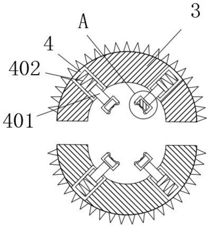 A Fixing Device for Adjustable Pipeline Flux Leakage Detection Probe