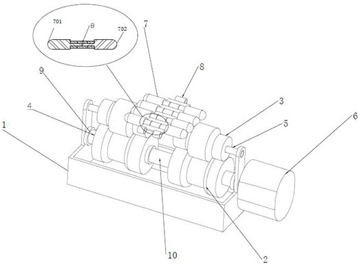 Hard empty capsule functional coating device and film coating method thereof