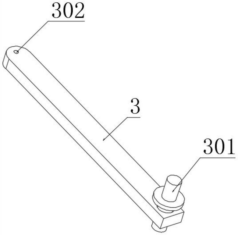 A stroke control mechanism of a catenary conveying device