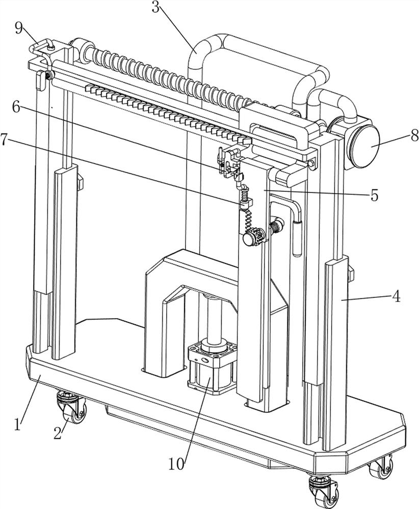 Garden shrub leveling device