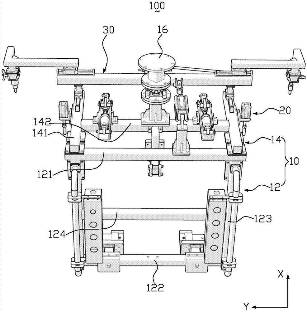 Assembling assisting tool for front end module assembly of car