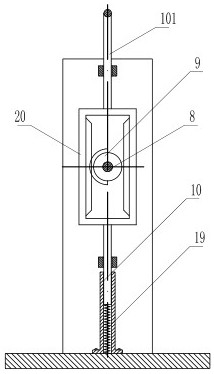 Cup body inner wall cleaning machine