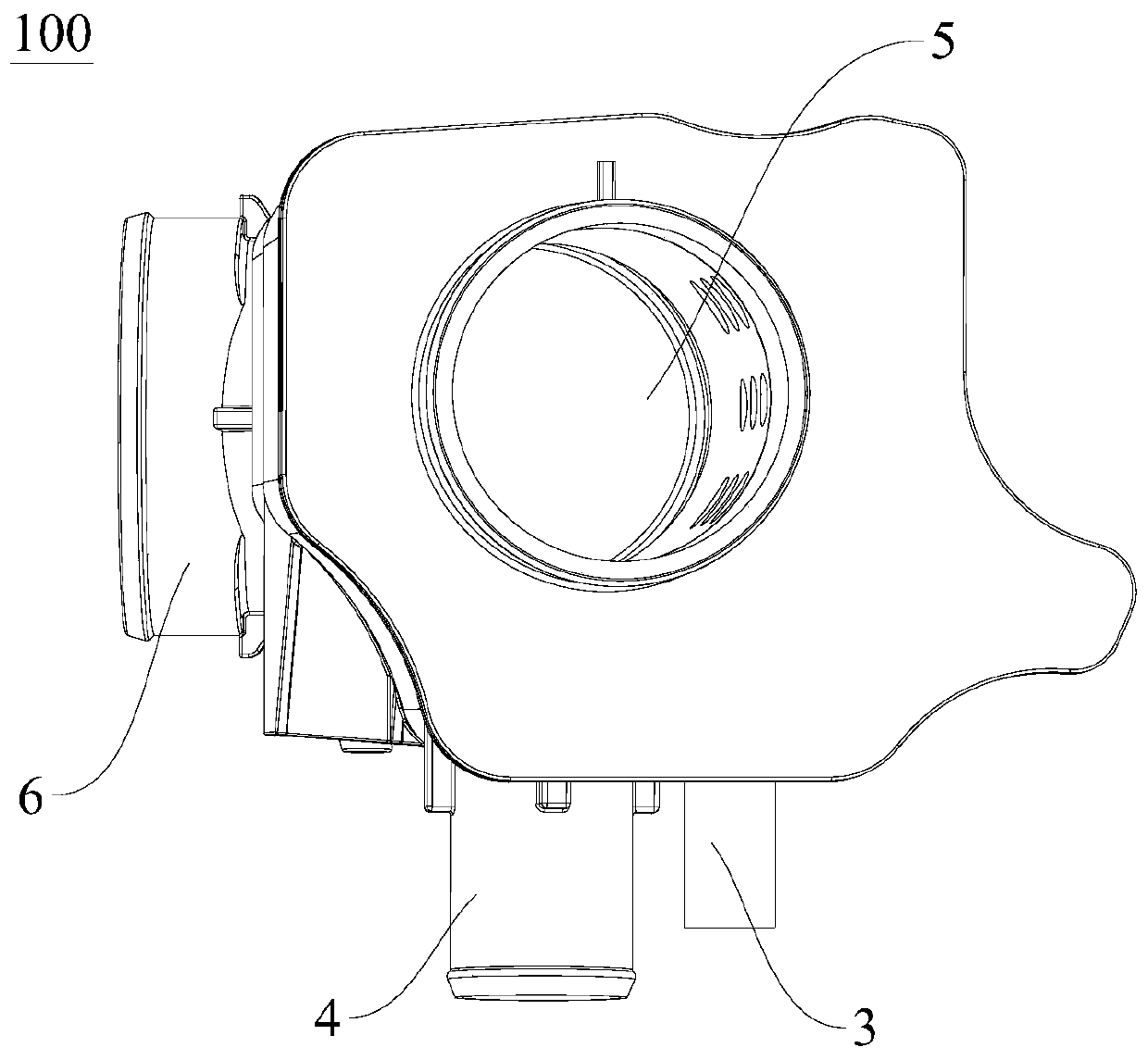 Intake muffler and vehicle having same