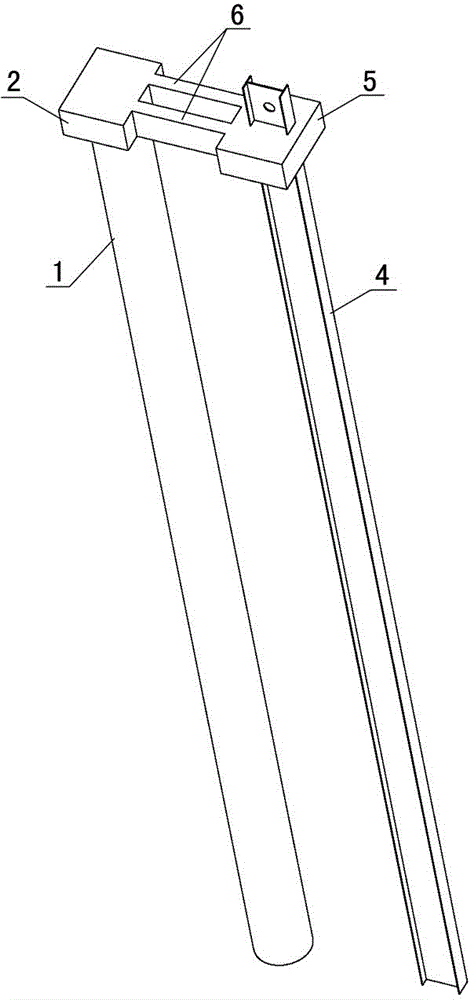 A construction method of combined double-row pile support system