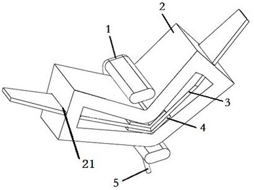 A kind of diffusion welding device for large-size sapphire light window and welding method thereof