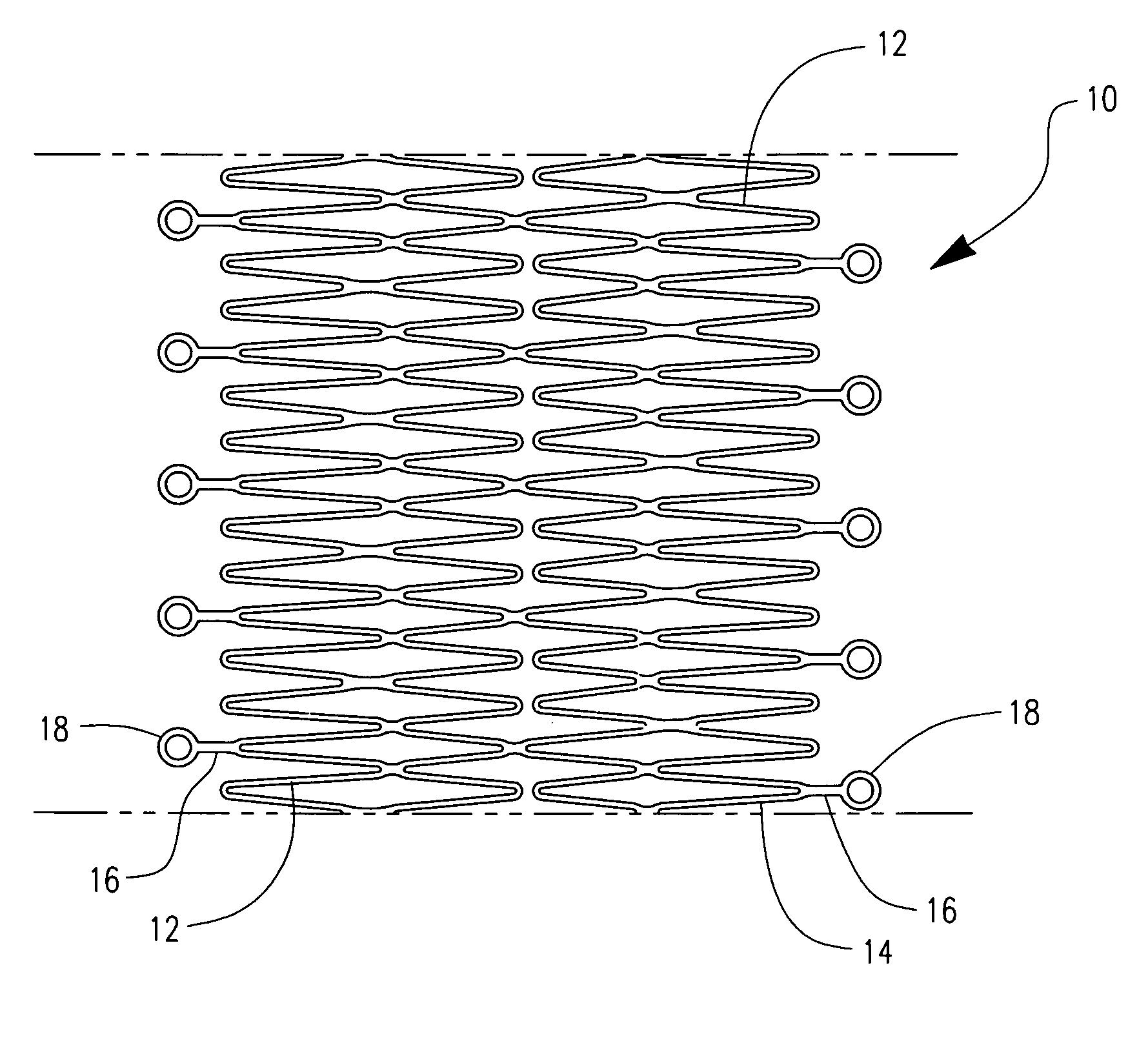 Process method for attaching radio opaque markers to shape memory stent