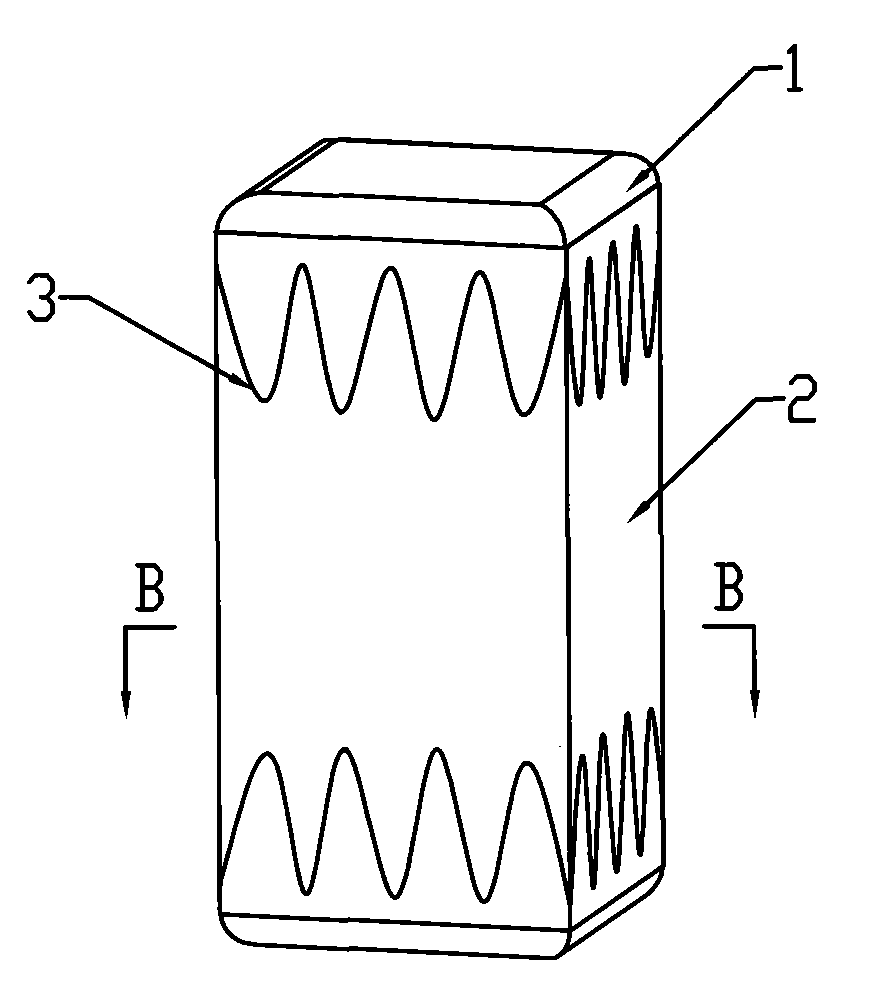 Heat transfer plug and production process thereof