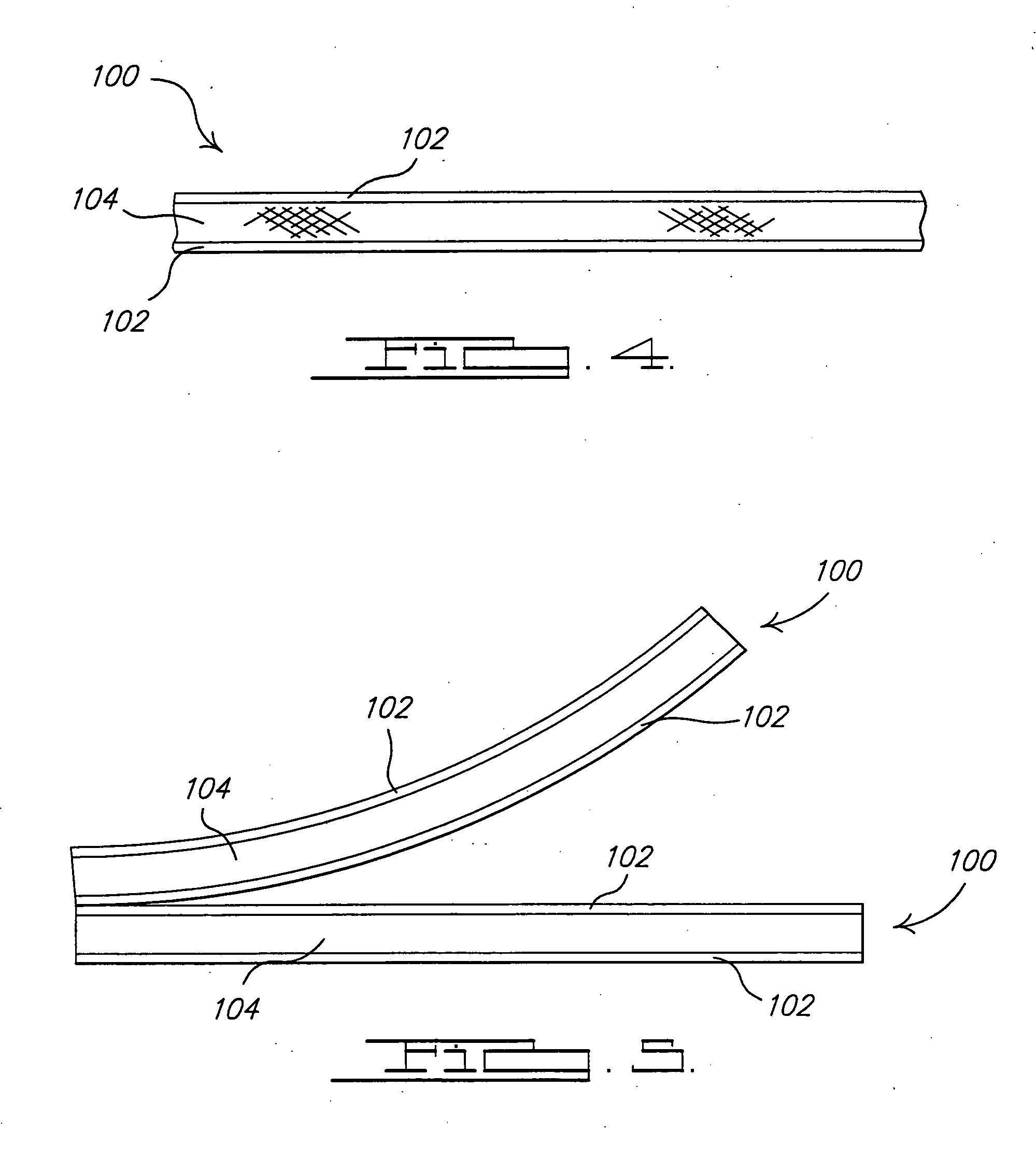 Method and apparatus for melt-bonded materials for tackification of dry fabric preforms
