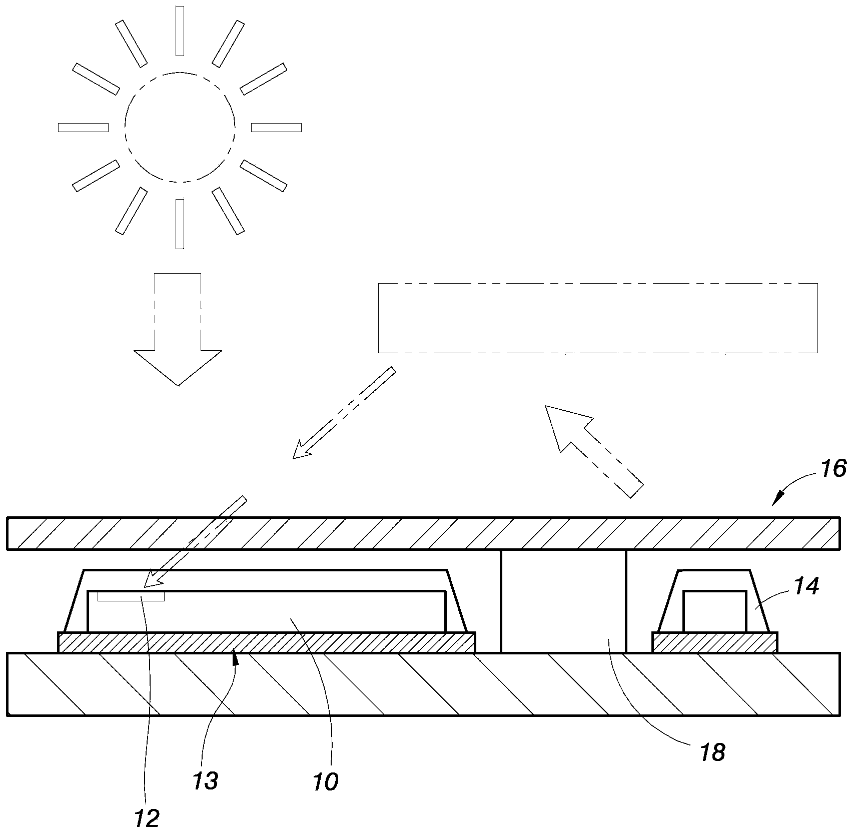 Photosensor chip package structure