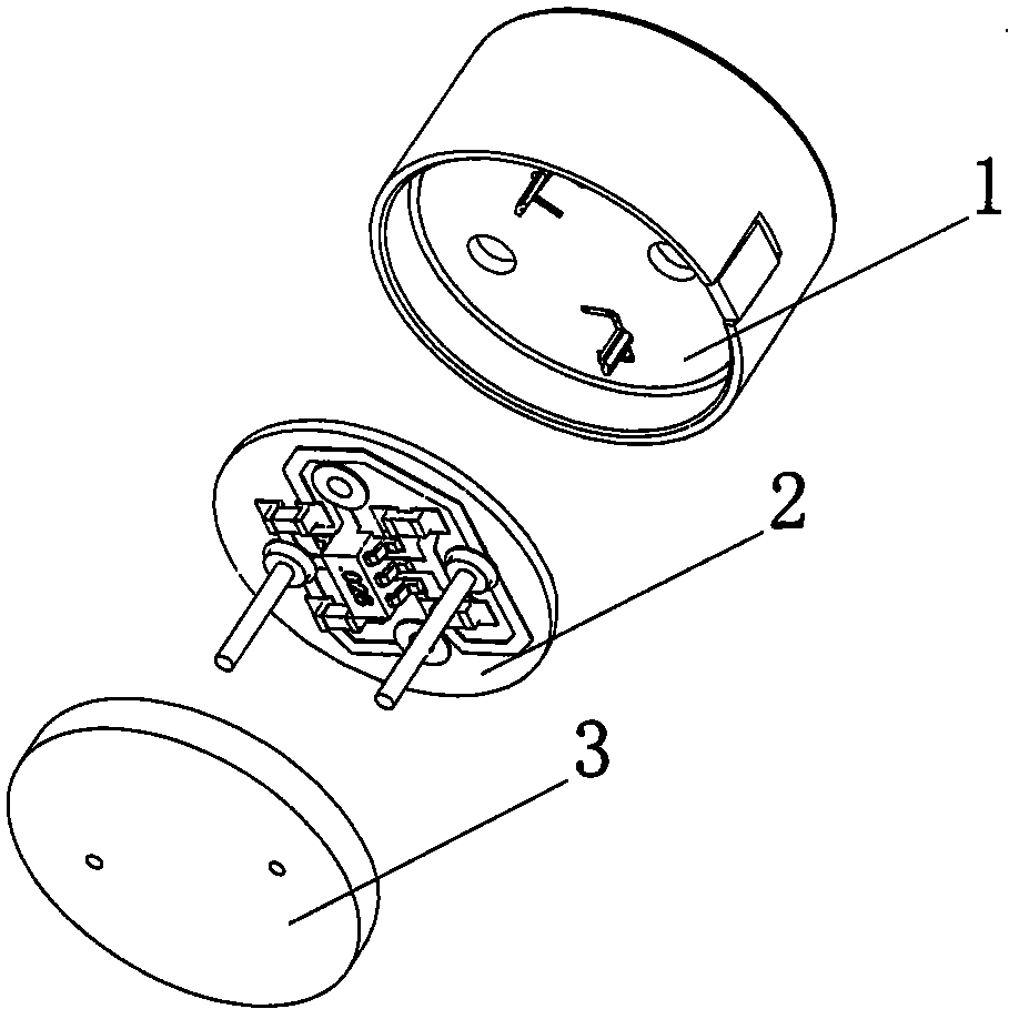 Piezoelectric active buzzer and its assembly process