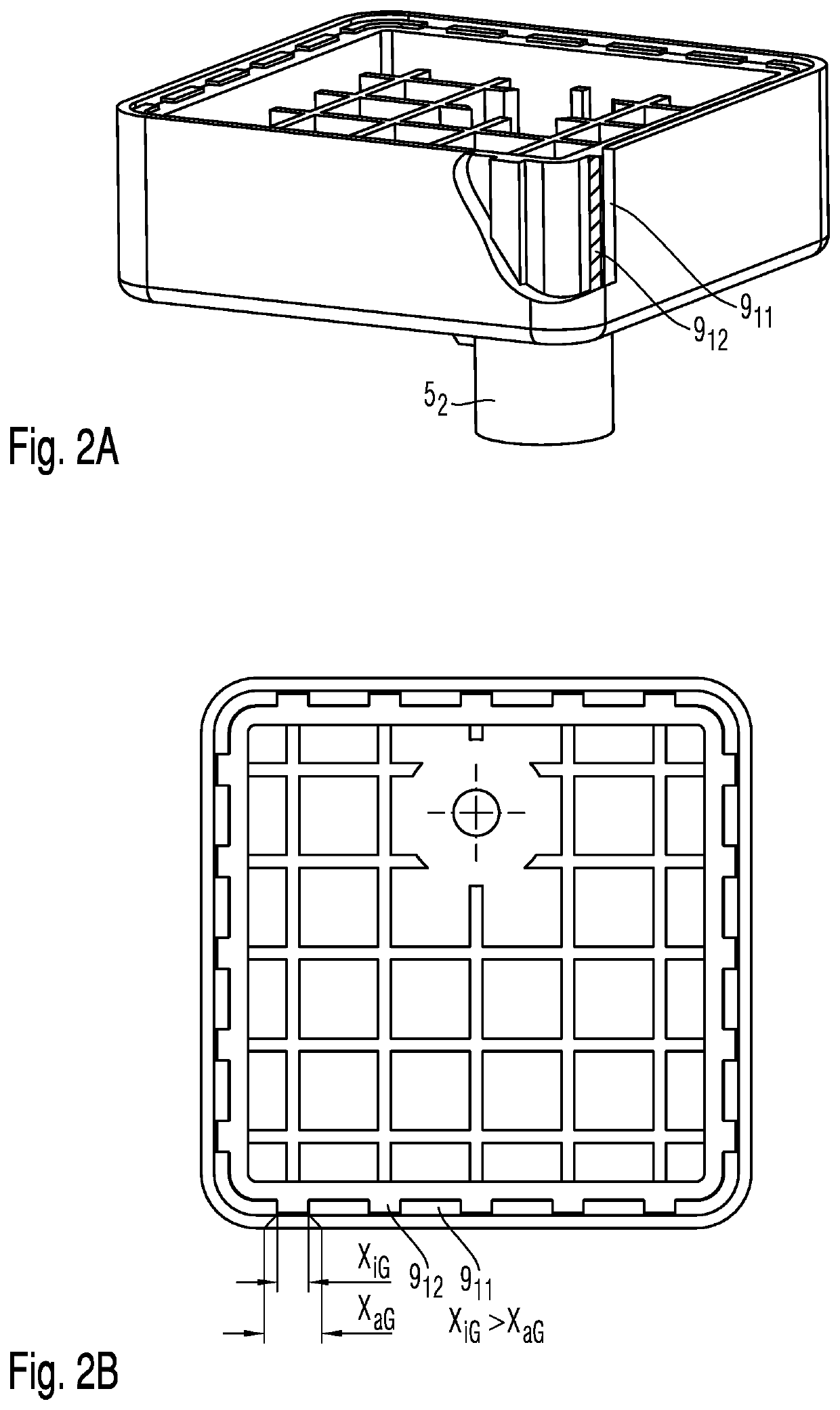 Housing part for a camera housing