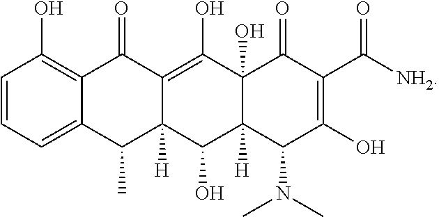 Composition comprising a compound from the family of avermectins and doxycycline for the treatment of rosacea