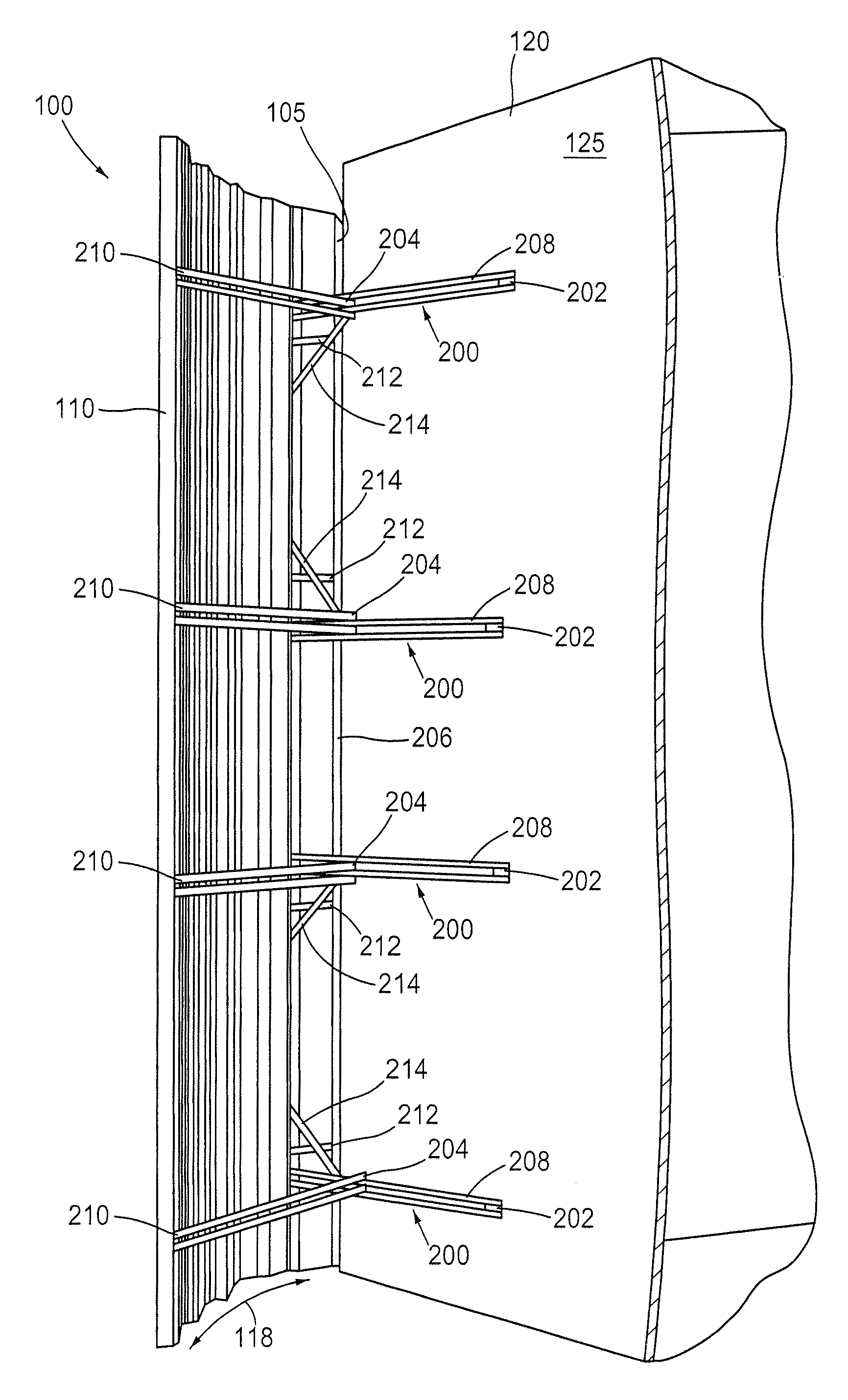 Apparatus for reducing drag on a vehicle