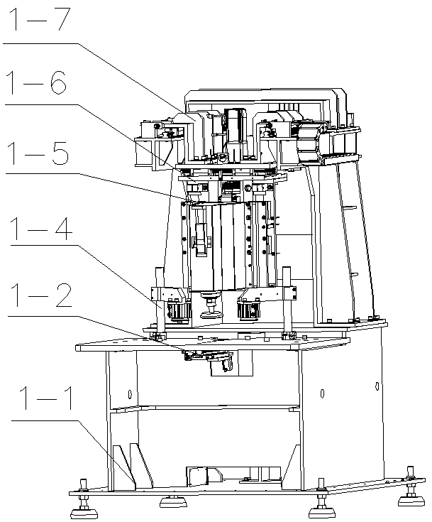 Single angle grinding equipment for door and window weld bead