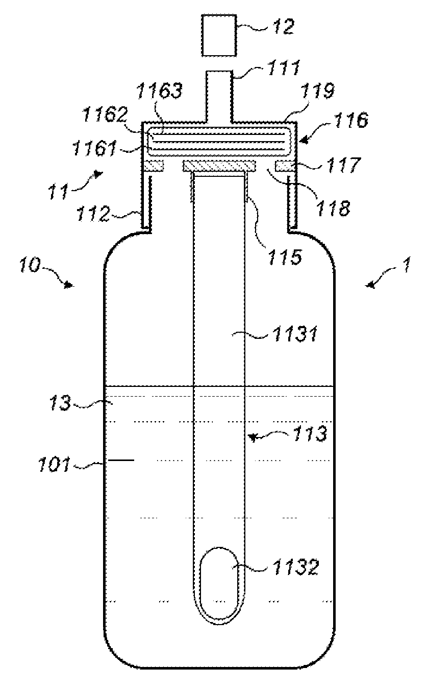 Device for Obtaining Biological Material and/or Biological Information from a Sample with a Heterogeneous Matrix