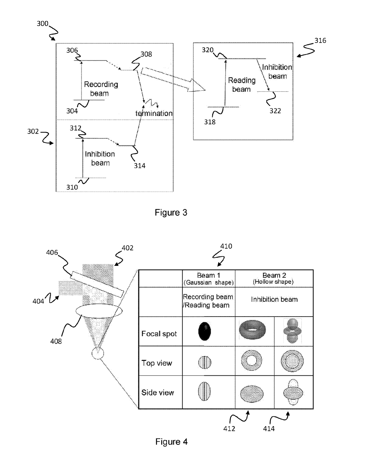 Method and system for optical data storage