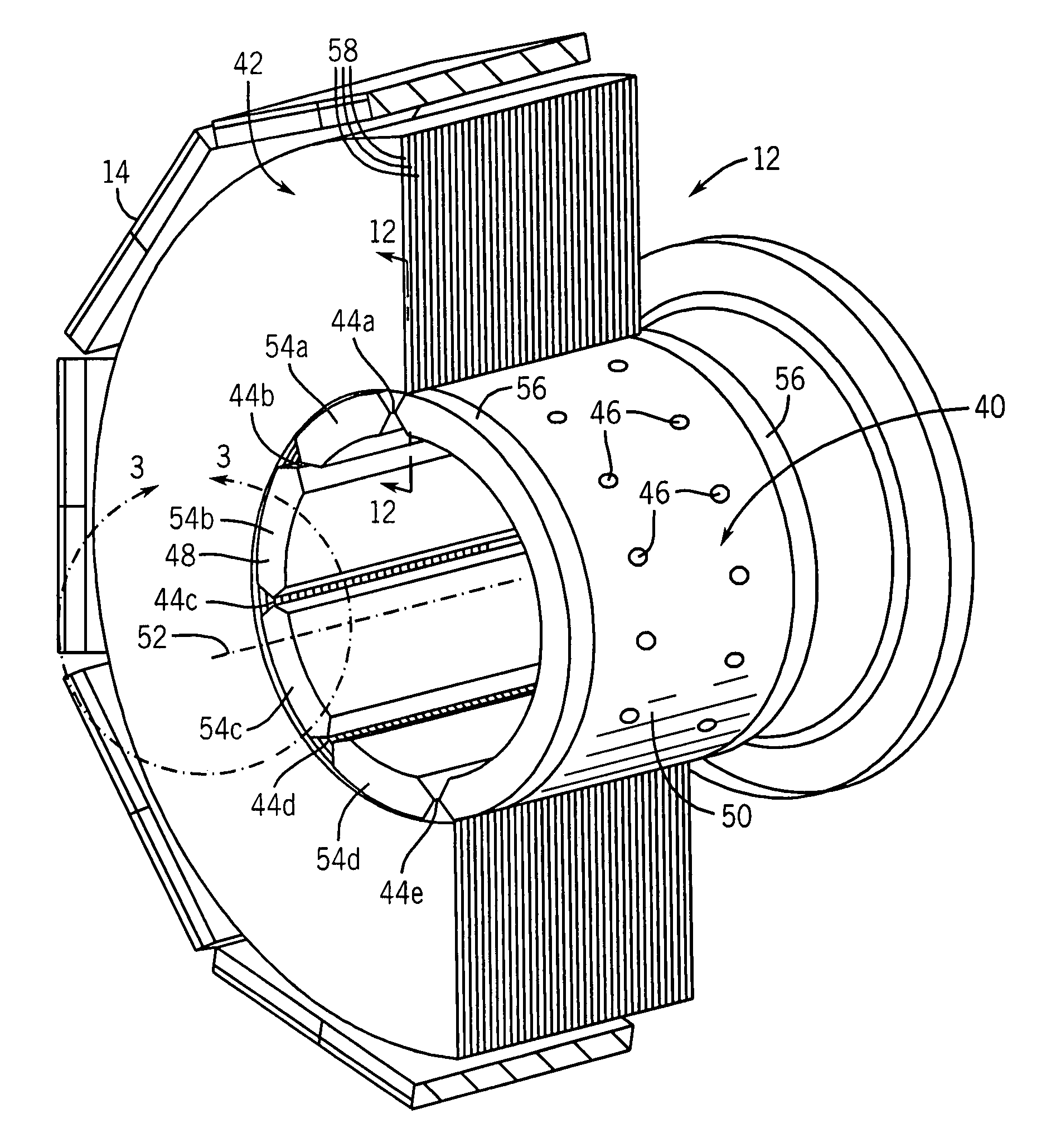 Combined slit/pinhole collimator method and system