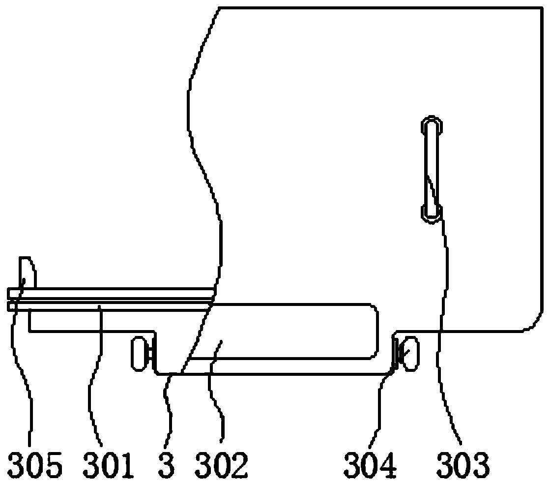 An environment-friendly waste incineration treatment device with waste gas treatment function