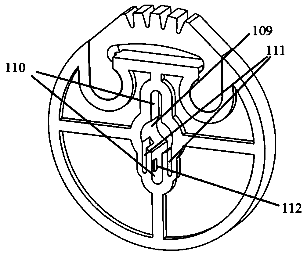 Paper money rubbing mechanism and circulating paper money box