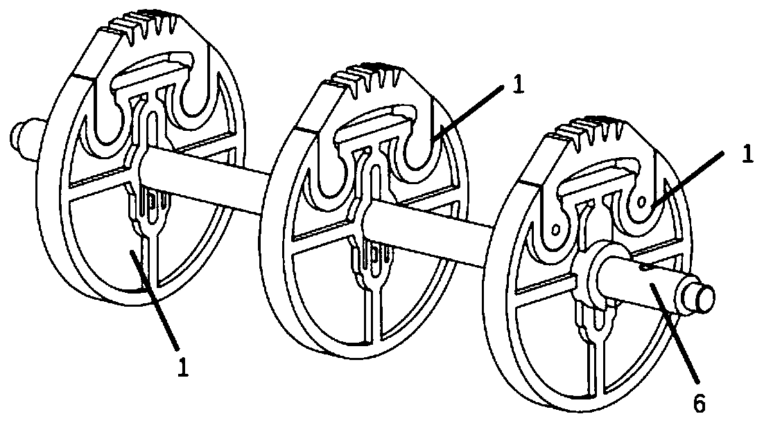 Paper money rubbing mechanism and circulating paper money box