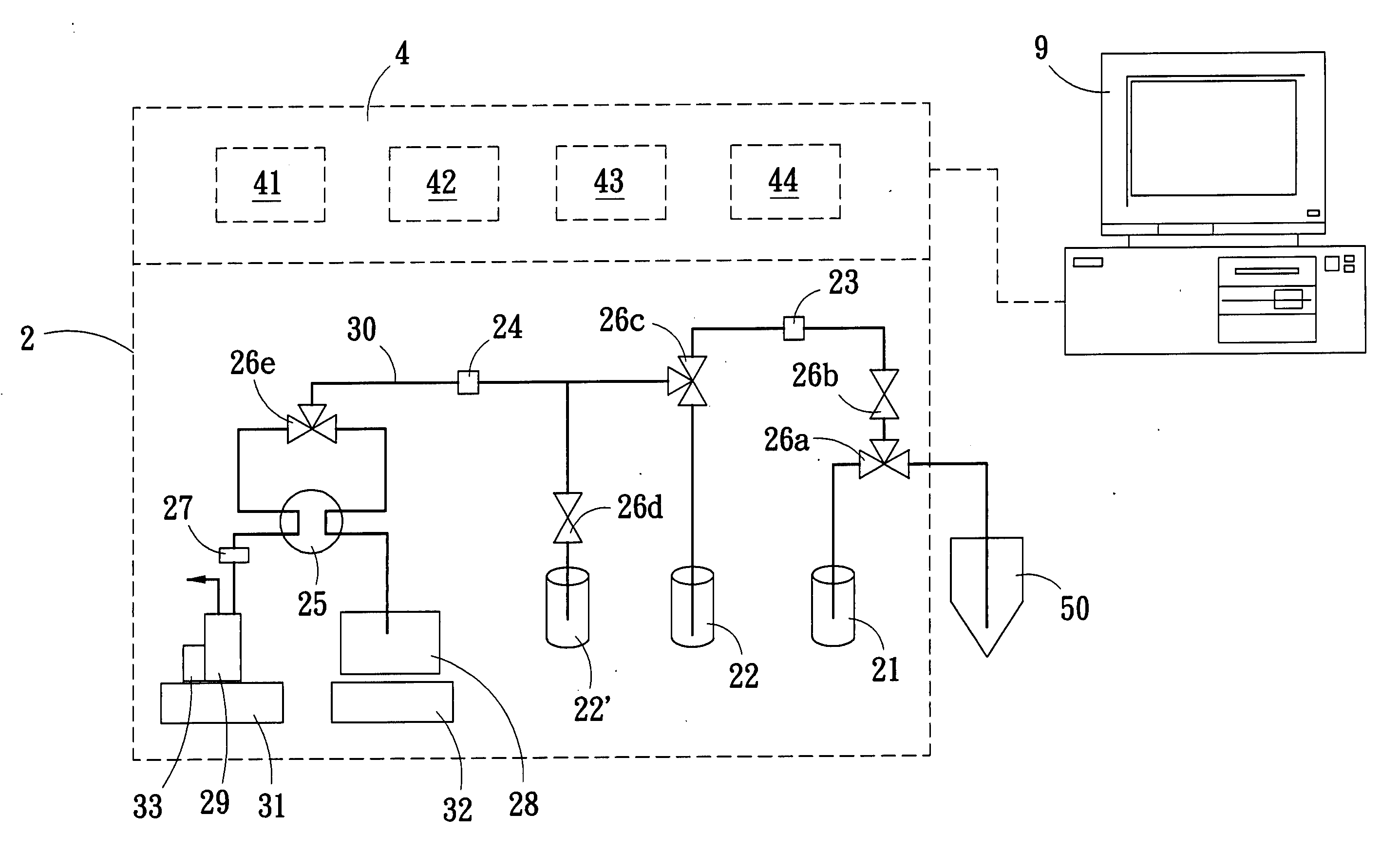 Apparatus and method for automatic preparation of 188 Re-perrhenate solution