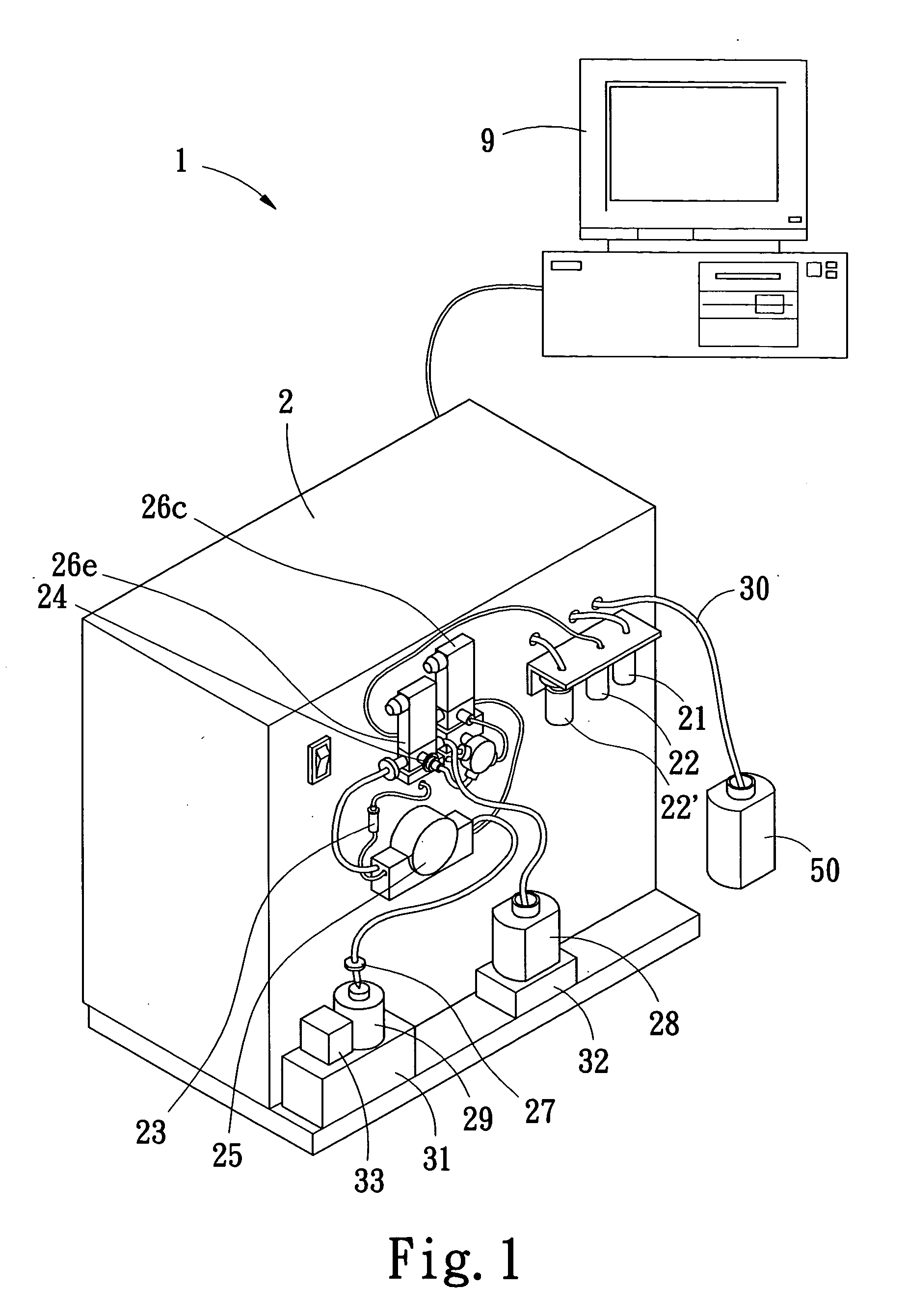 Apparatus and method for automatic preparation of 188 Re-perrhenate solution
