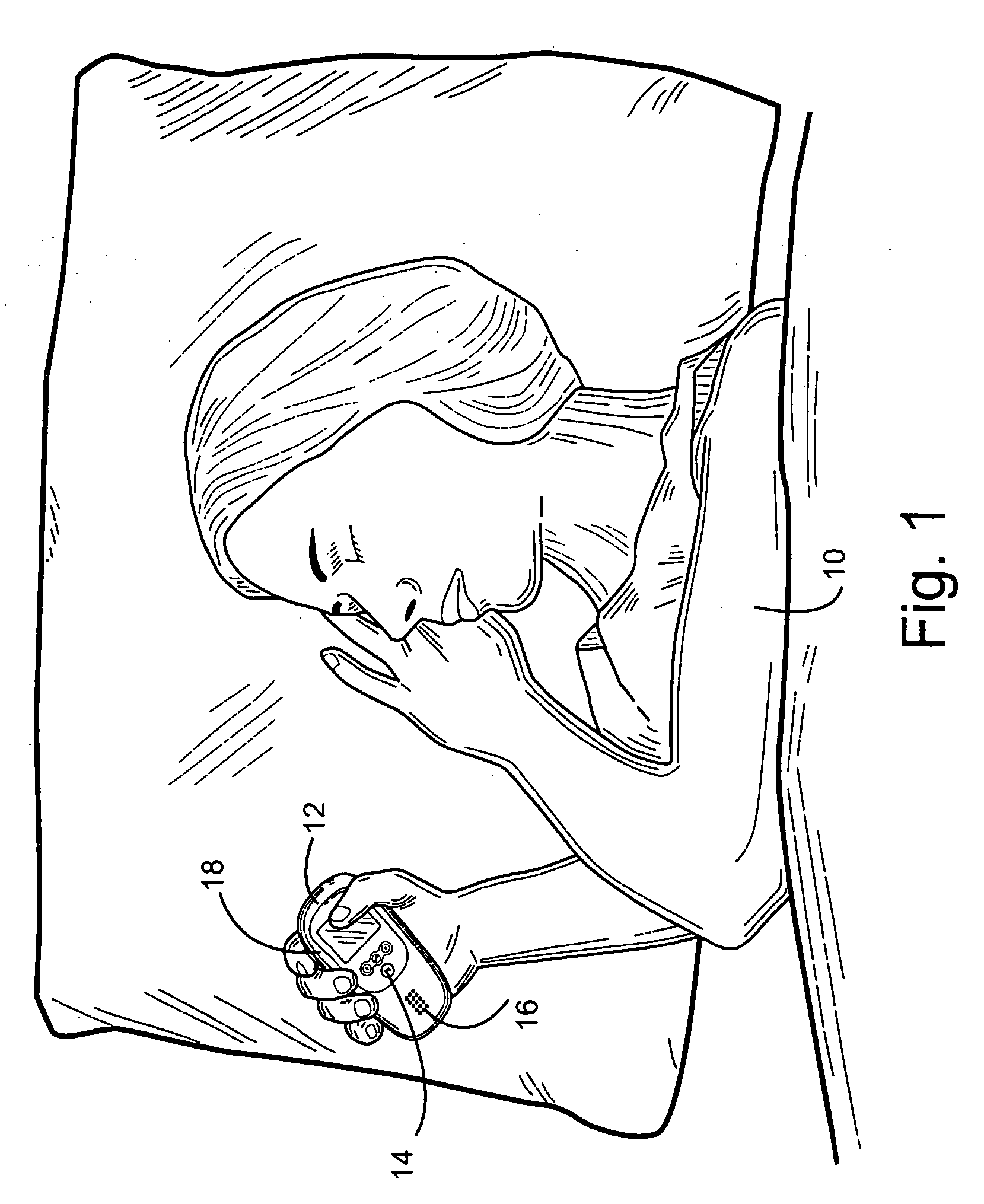 Insomnia assessment and treatment device and method