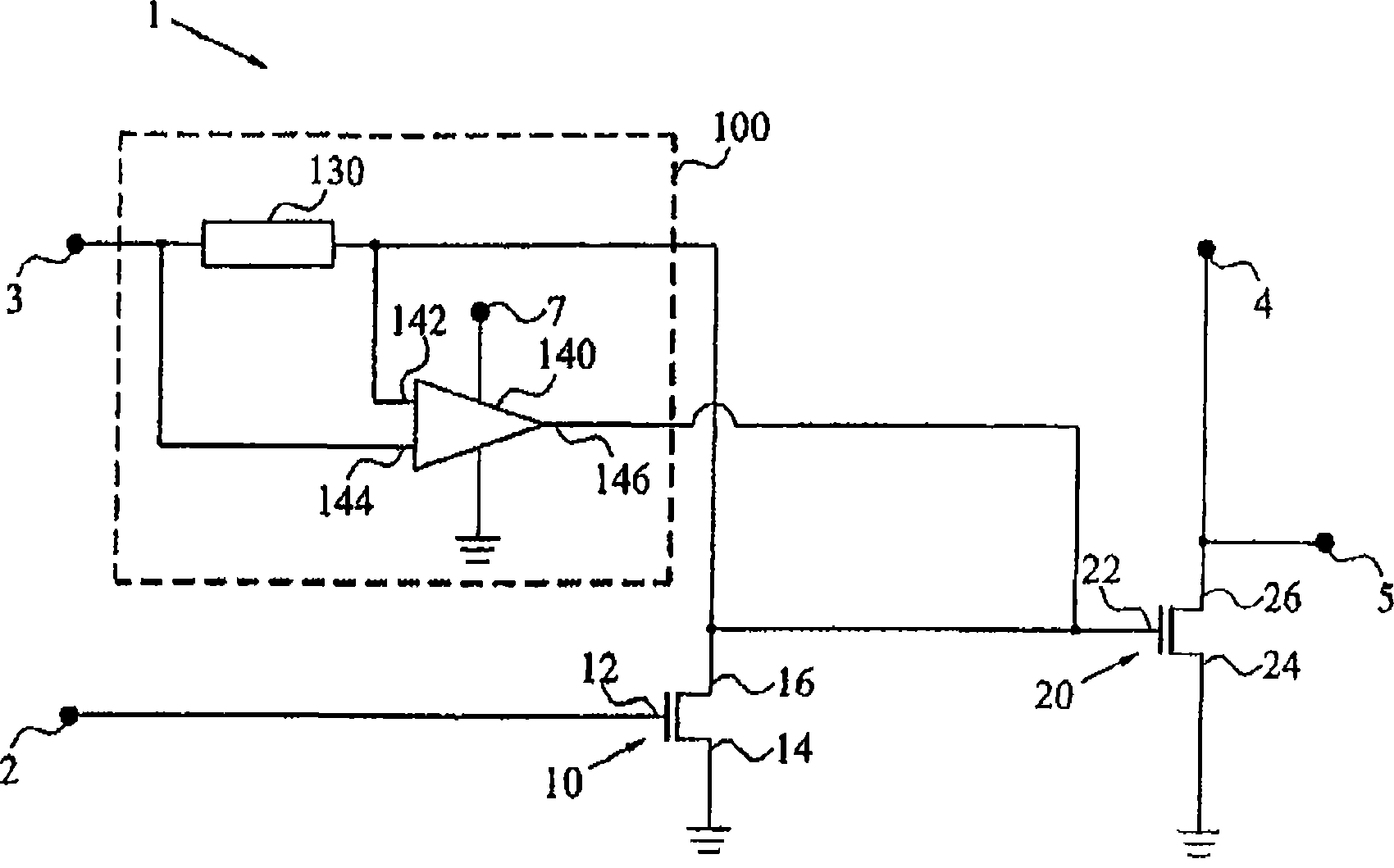 Dynamically biased amplifier
