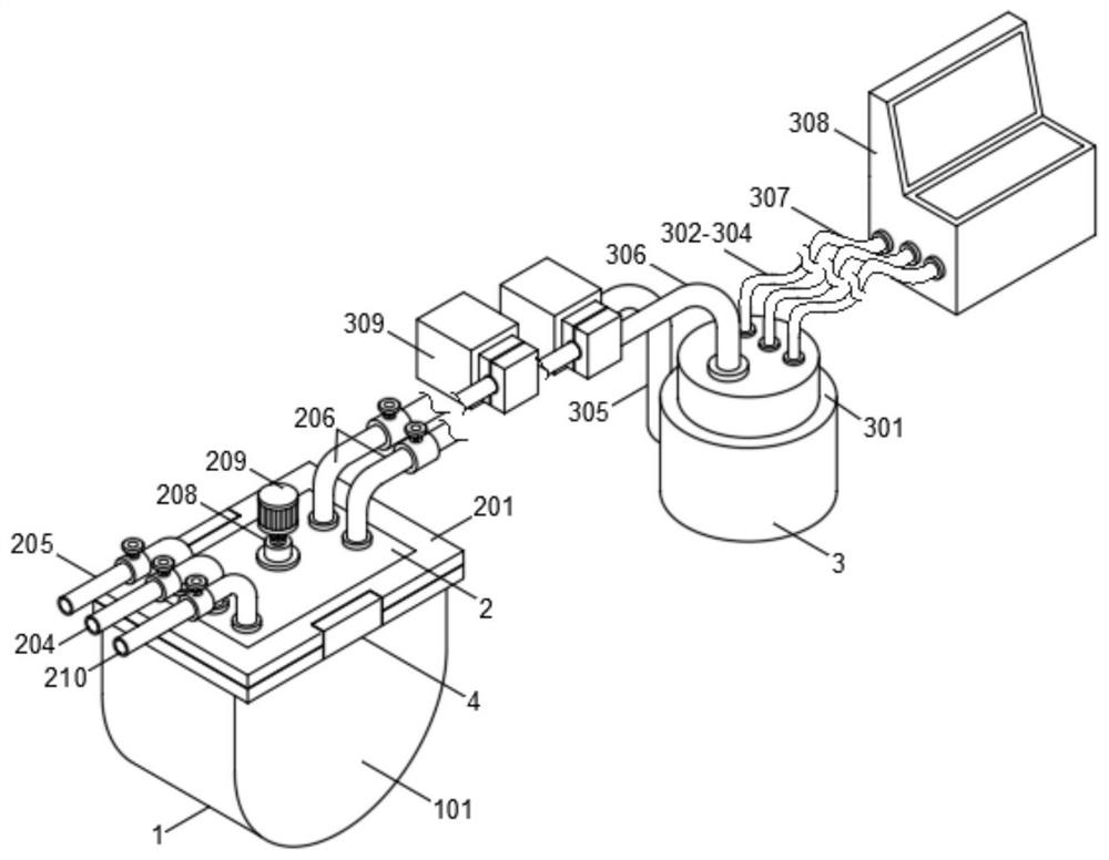 Microalgae light fermentation culture device