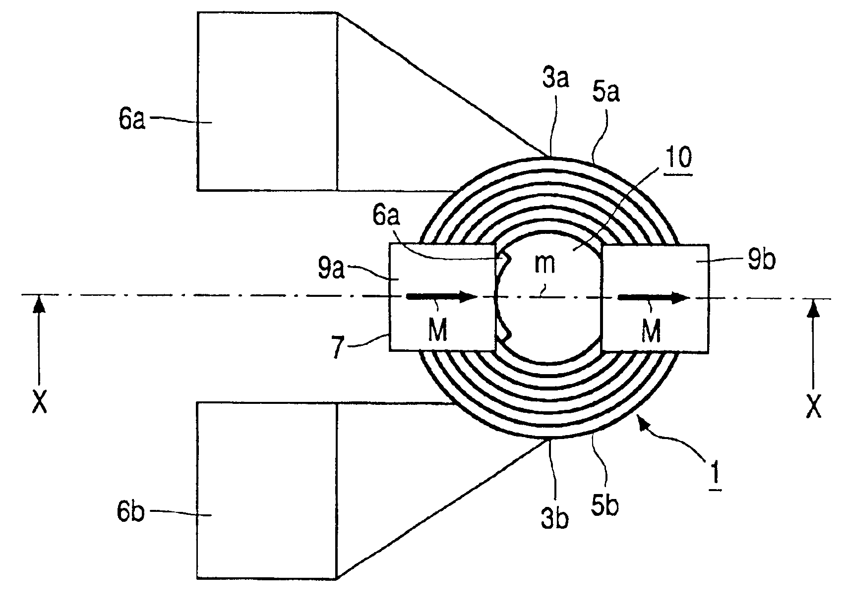 Magnetic head with a permanent-magnet layer structure