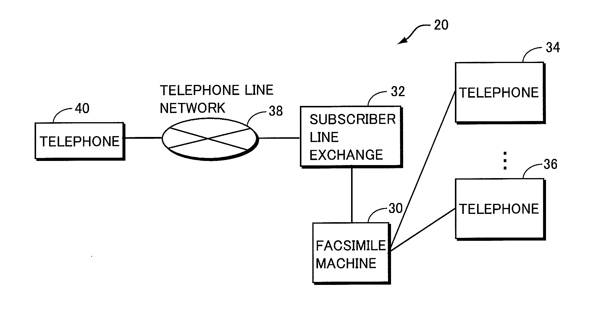 Communication terminal adapted to direct dial-in service and method of establishing polarity
