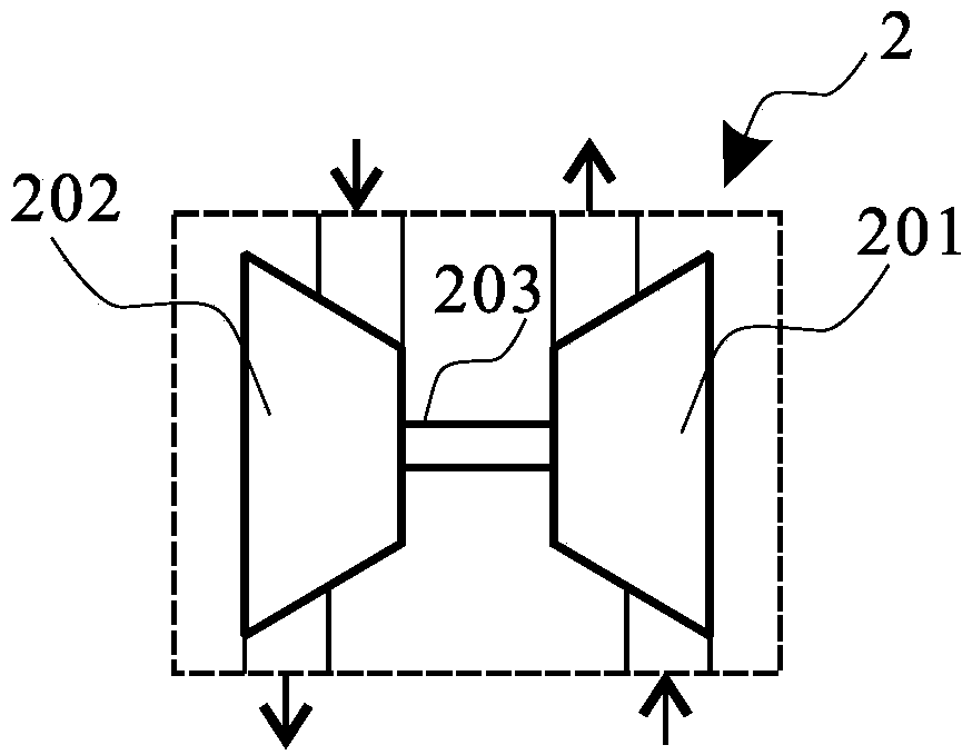 Air-circulating open-type heat pump heat-supply method